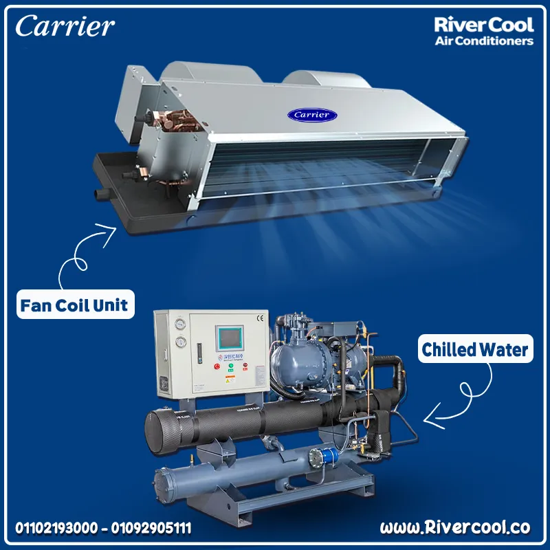 🌬️ عايز نظام تكييف ذكي… ثابت… وموفر؟ الحل هو Fan Coil!